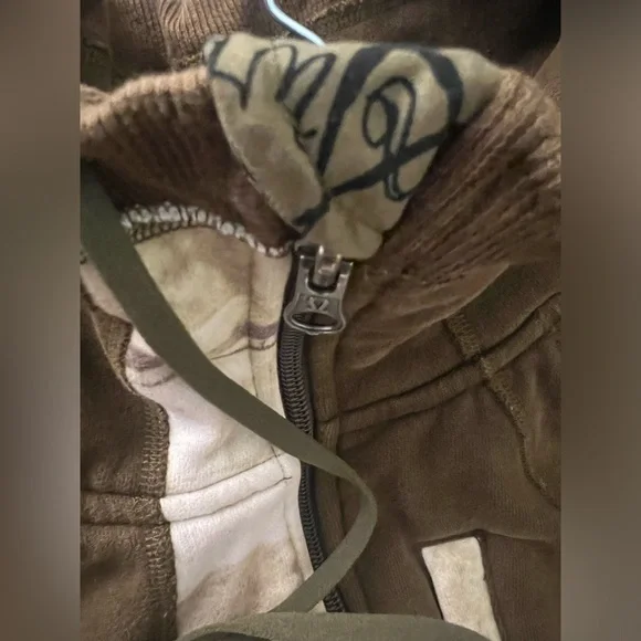 Lululemon Scuba Manifesto Print Full Zip Jacket